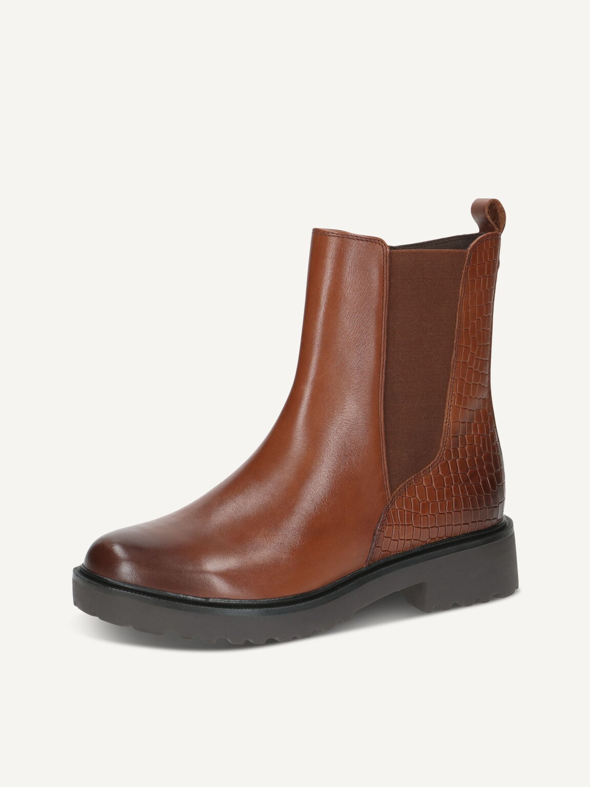 Caprice, Chelsea boot - brown COGNAC COMB, image 1 of 5