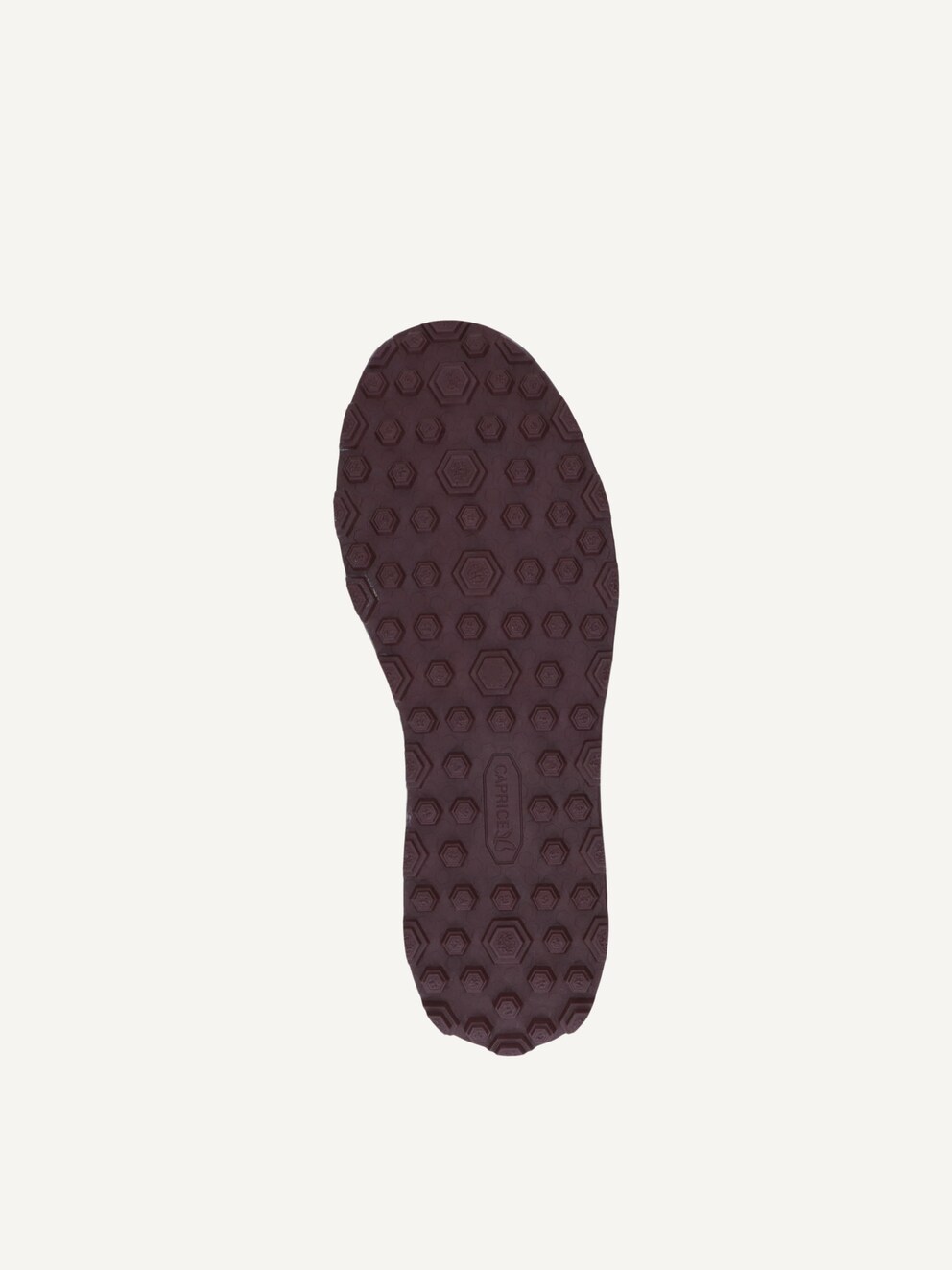 Caprice, Basket en cuir - rouge BORDEAUX COMB, image 6 sur 6