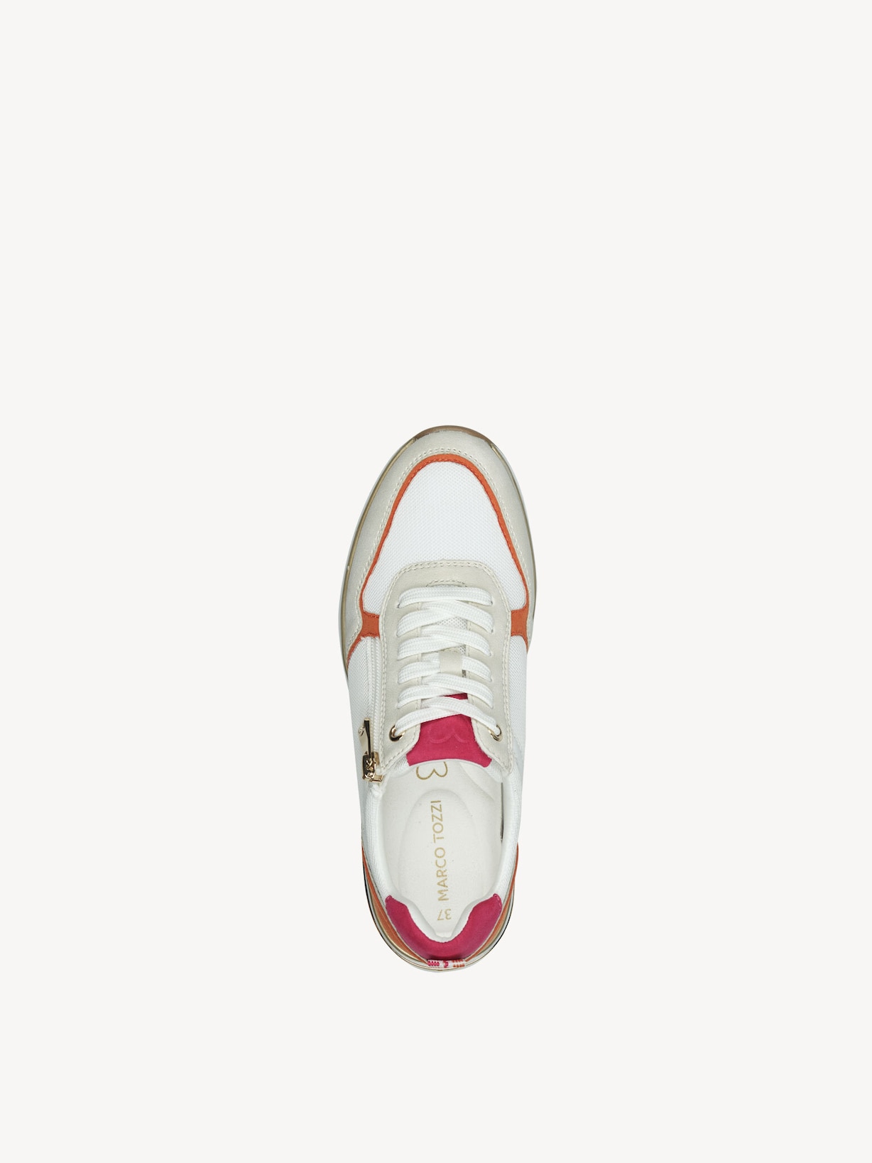 Marco Tozzi, Sneaker - weiß WHITE/PINK, Bild 5 von 6