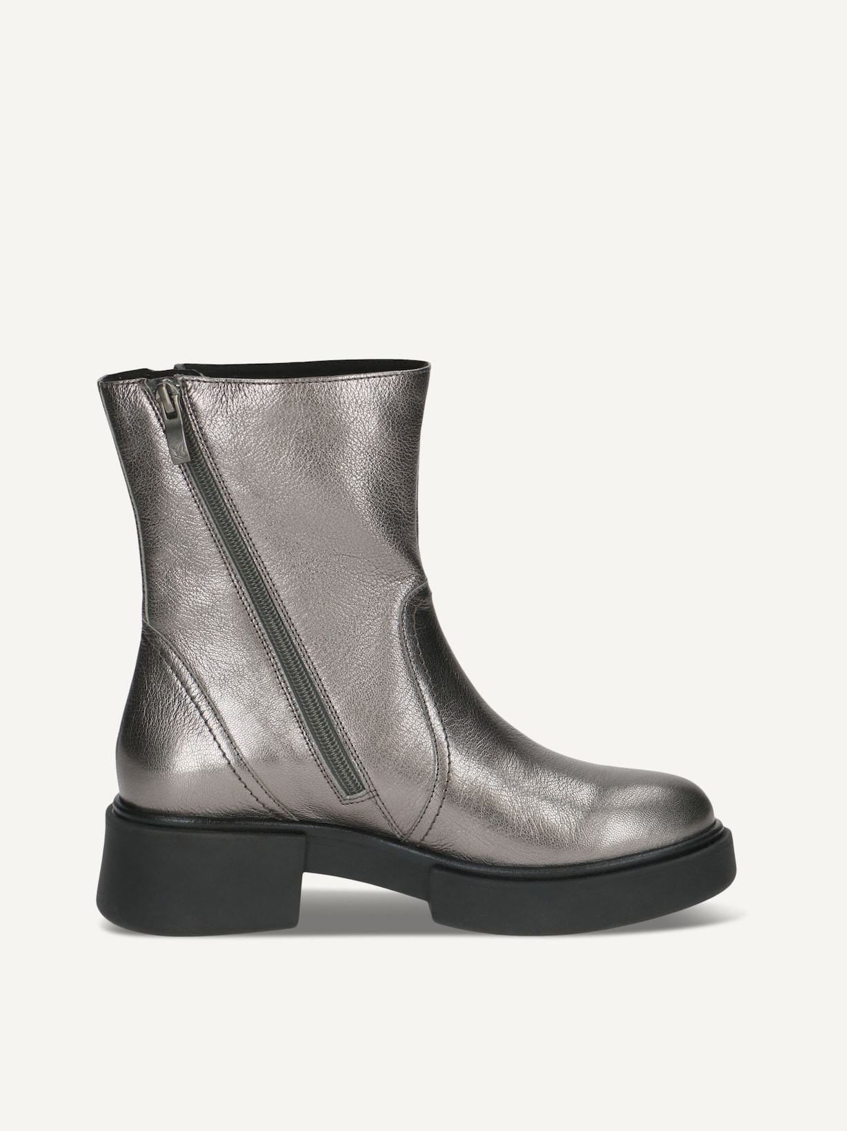 Caprice, Bottine en cuir - métallique STONE METALLIC, image 3 sur 5