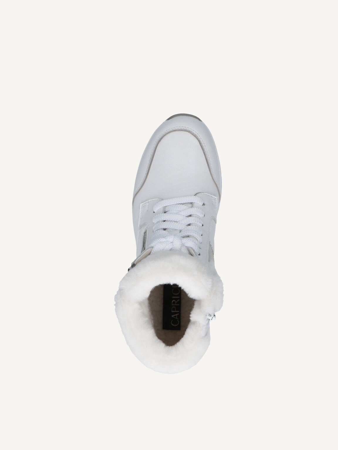 Caprice, Bootie - white warm lining WHITE COMB, image 5 of 5