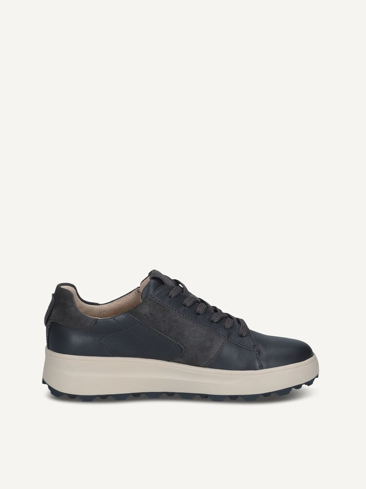Caprice, Ledersneaker - grau DK GREY COMB, Bild 3 von 5