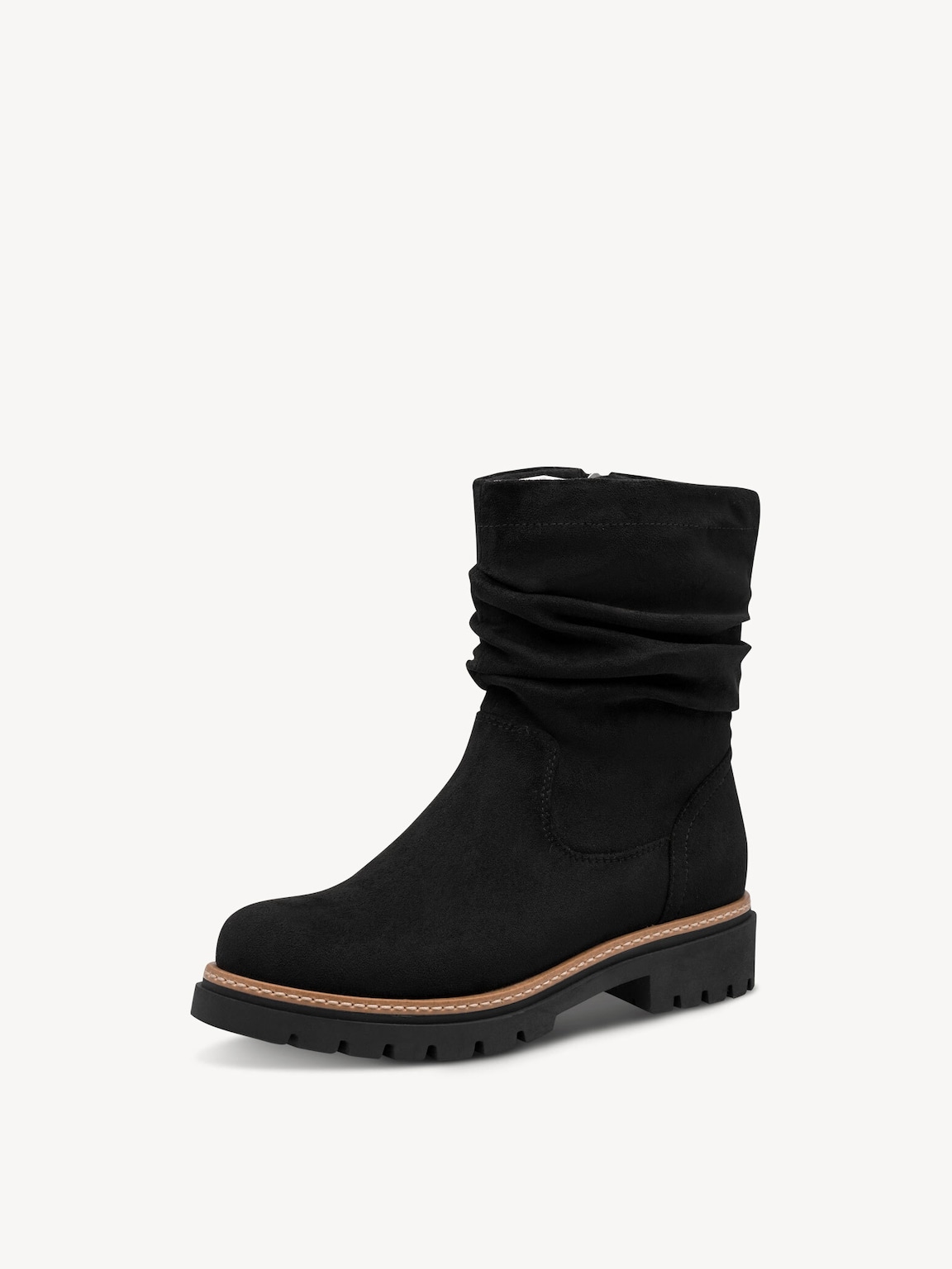 Marco Tozzi, Bootie - black warm lining, BLACK, Image 2 of 6