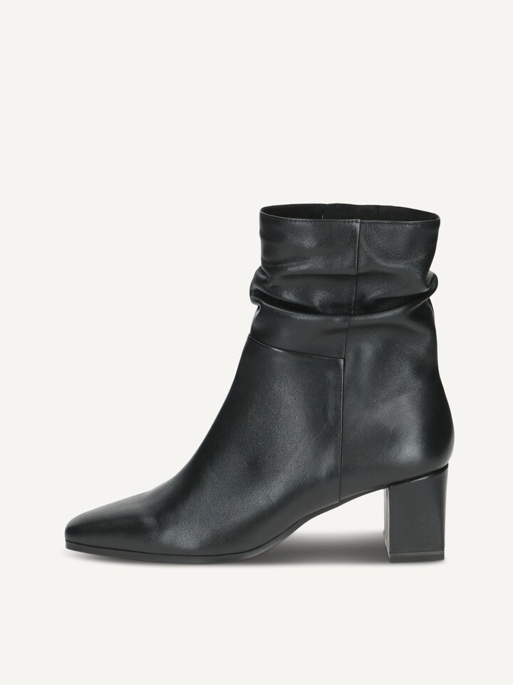Caprice, Bottine en cuir - noir BLACK NAPPA