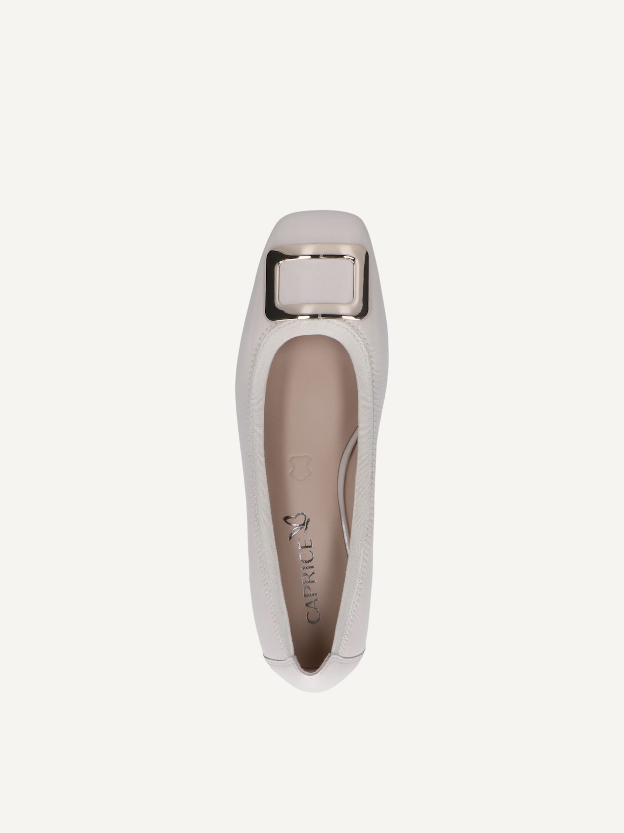Caprice, Escarpin en cuir - blanc SNOW NAPLAK, image 4 sur 5