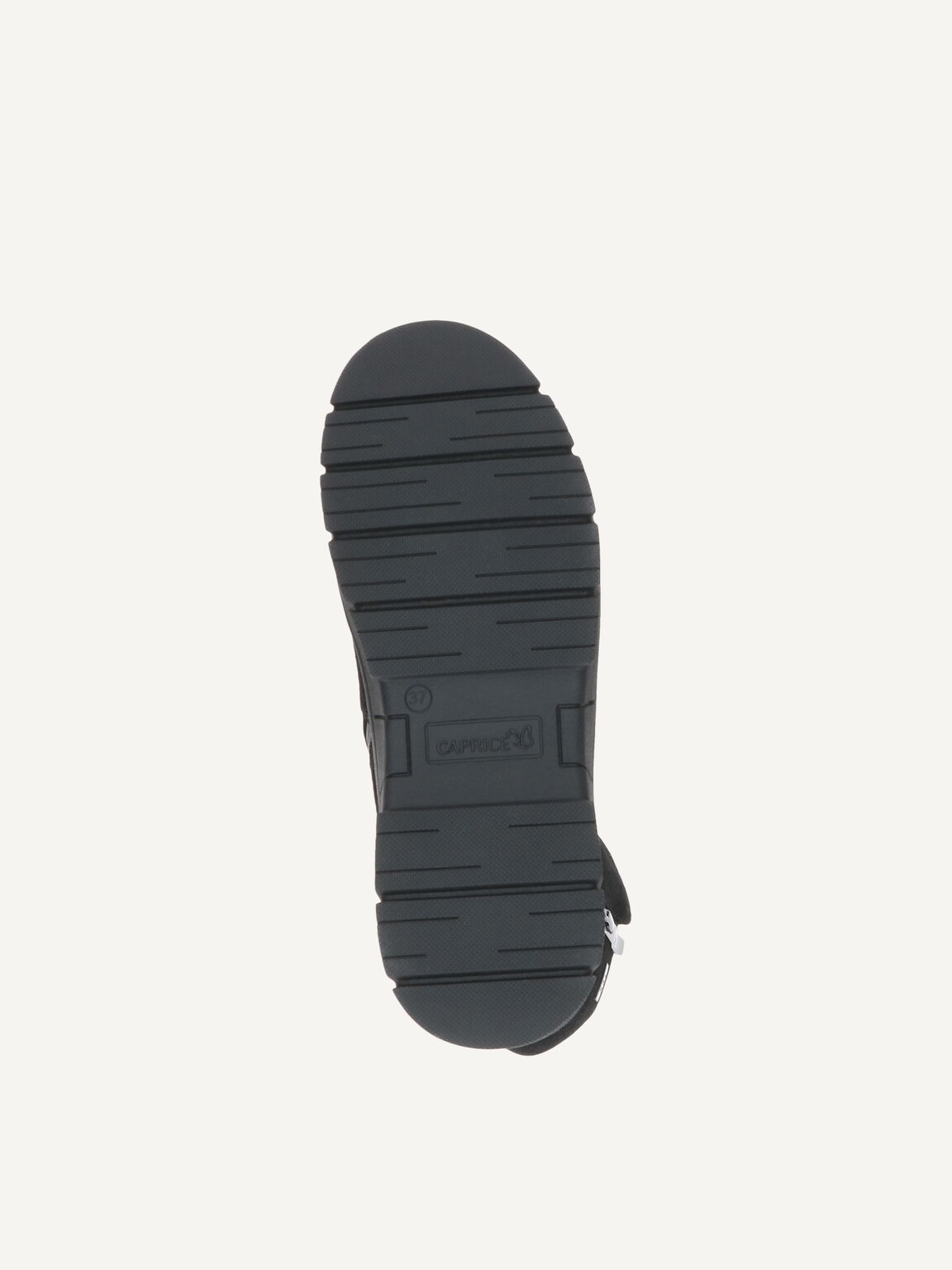 Caprice, Leather Bootie - black warm lining BLACK NUBUC, image 5 of 6