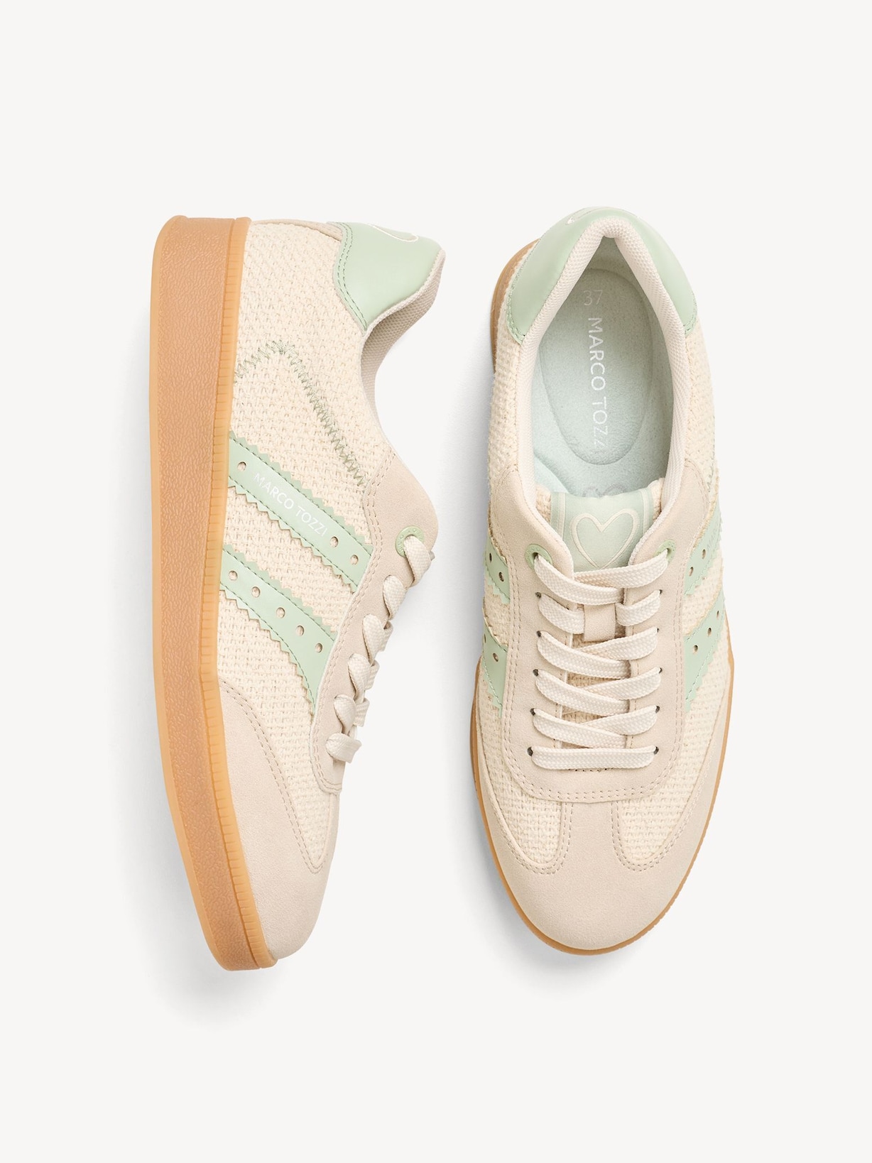 Marco Tozzi, Sneaker - grün MINT COMB, Bild 7 von 7