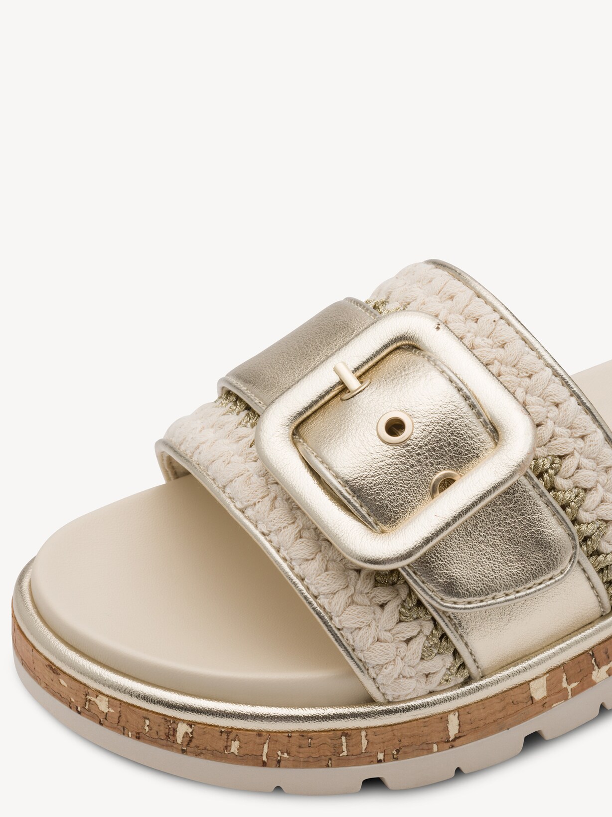 Marco Tozzi, Slipper - beige CREAM COMB, afbeelding 4 van 6