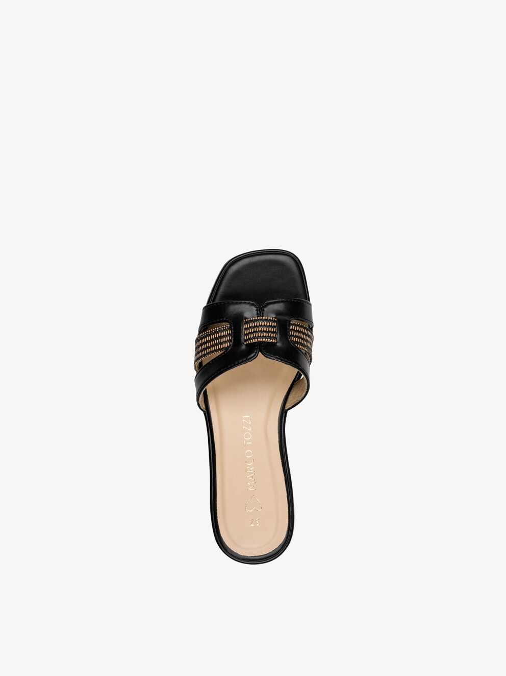 Marco Tozzi, Ciabatte - nero BLACK COMB, immagine 5 di 6