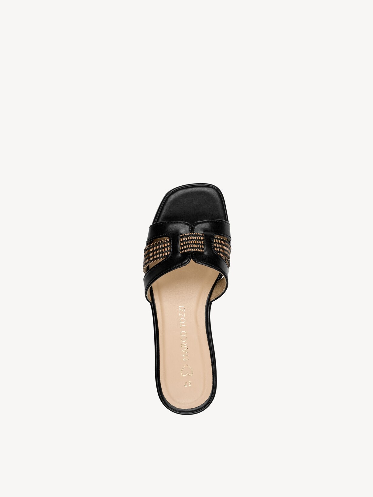Marco Tozzi, Ciabatte - nero BLACK COMB, immagine 5 di 6