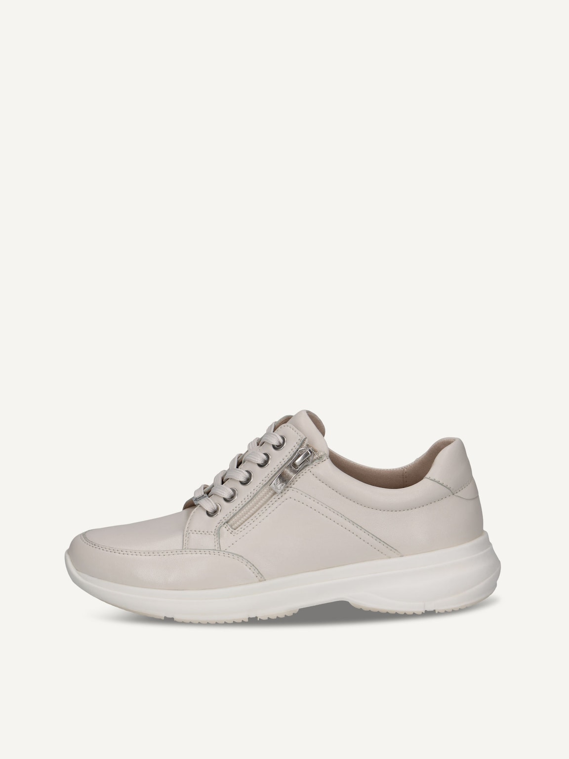 Caprice, Leather Sneaker - white OFFWHITE NAPPA, image 2 of 5