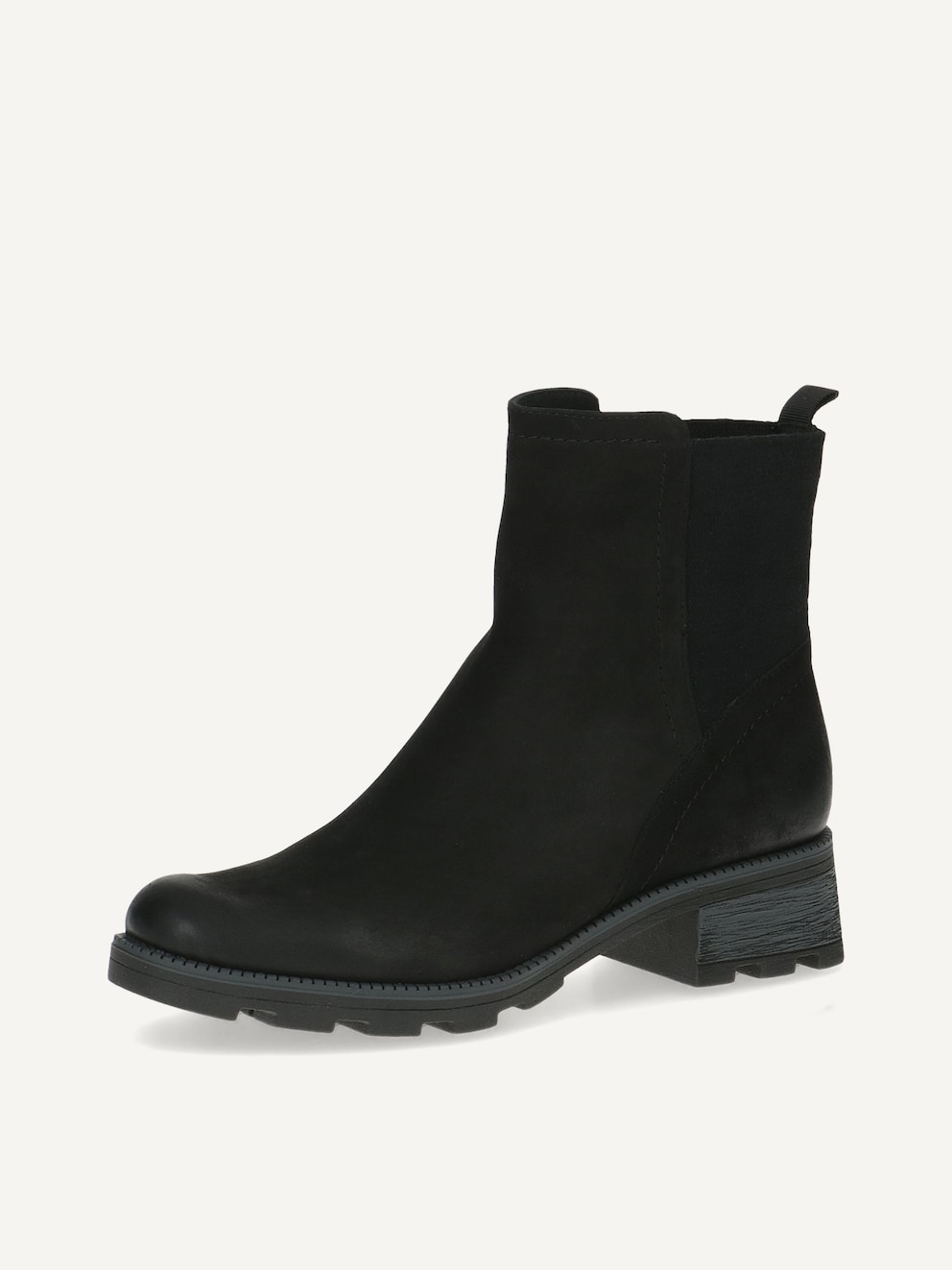 Caprice, Bottine en cuir - noir BLACK NUBUC, image 2 sur 5