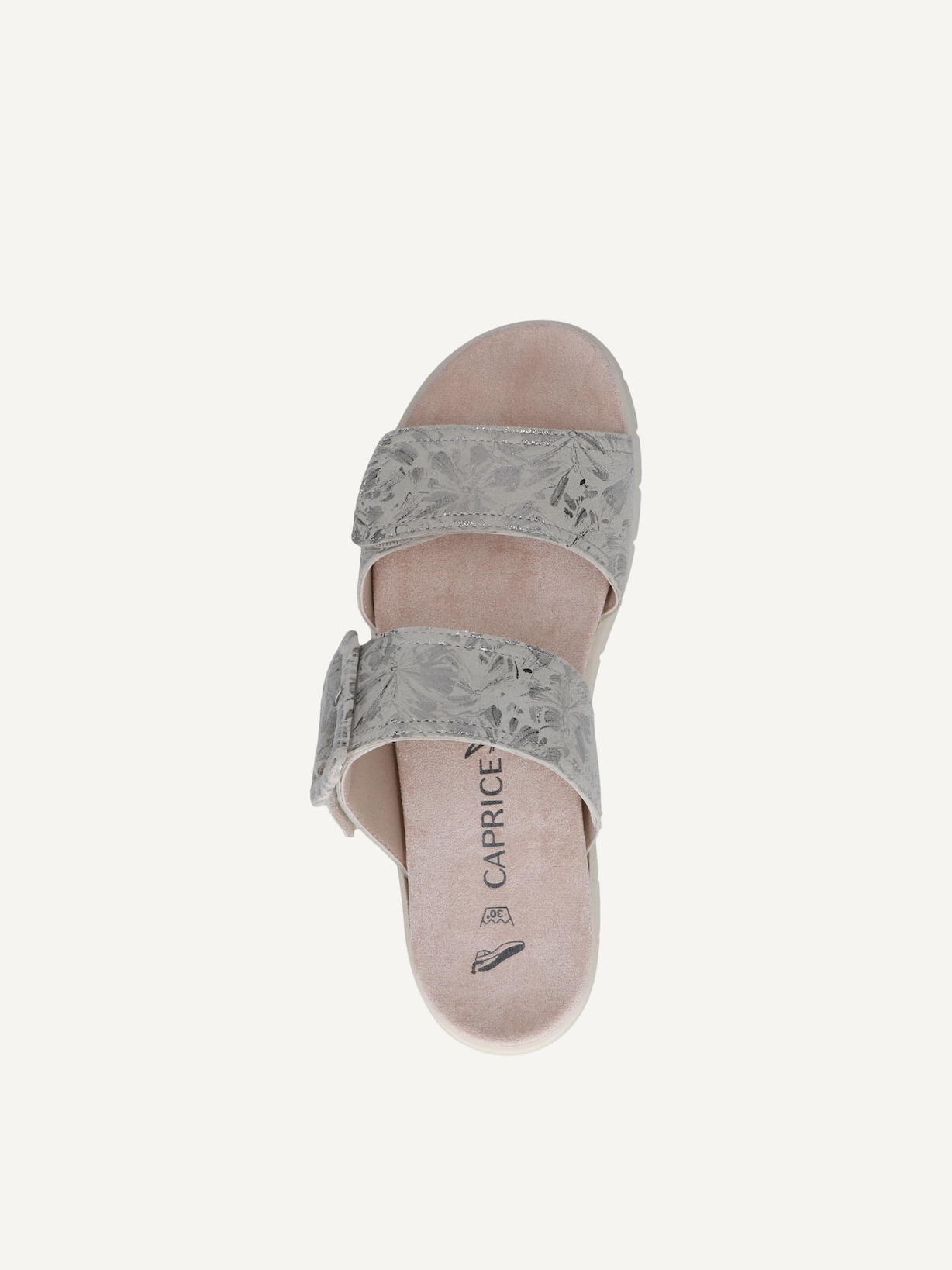 Caprice, Mule en cuir - blanc OFFWHITE/SILV., image 5 sur 6