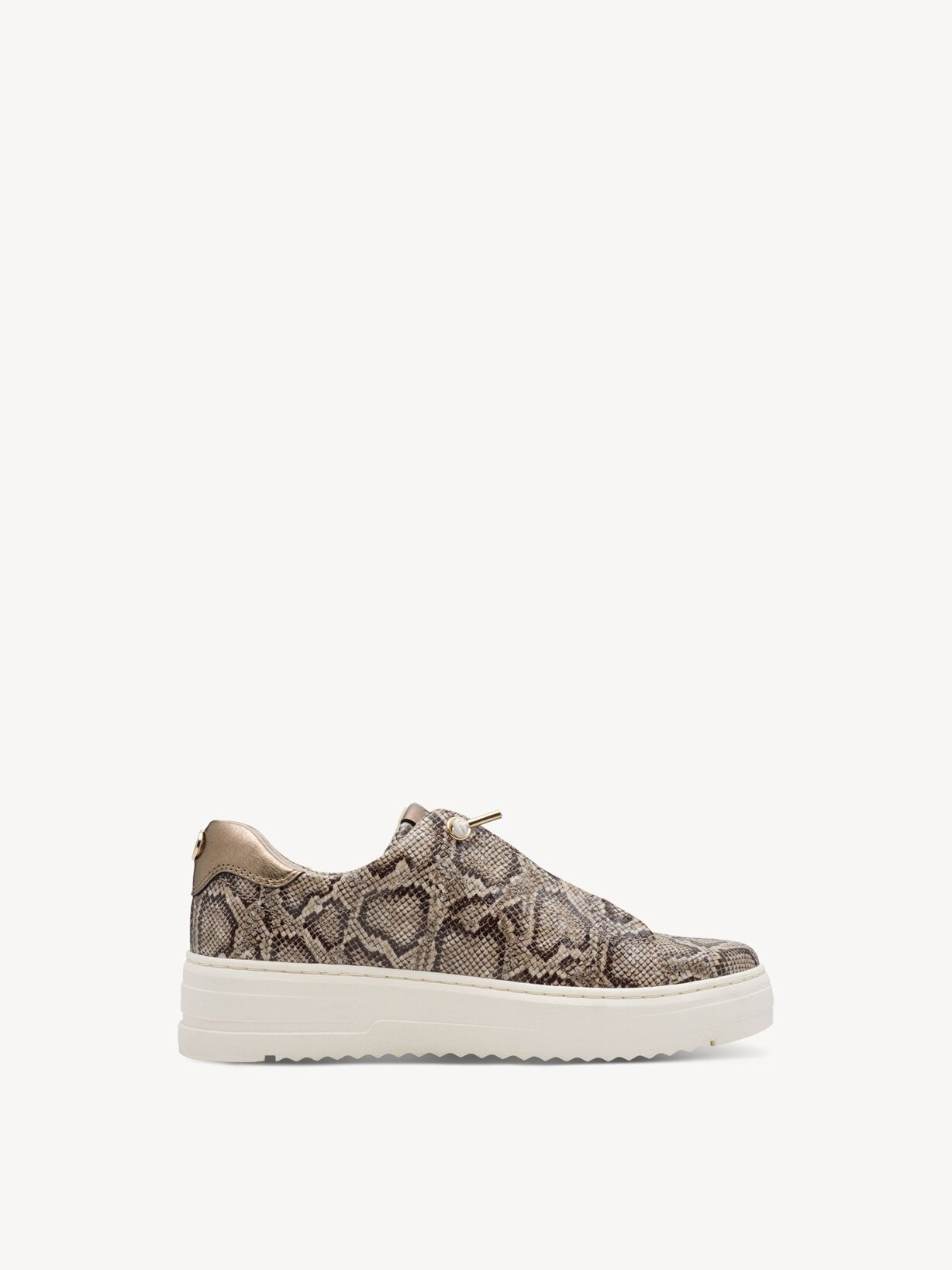 Marco Tozzi, Sneaker - beige DUNE STRUCTURE, afbeelding 6 van 6