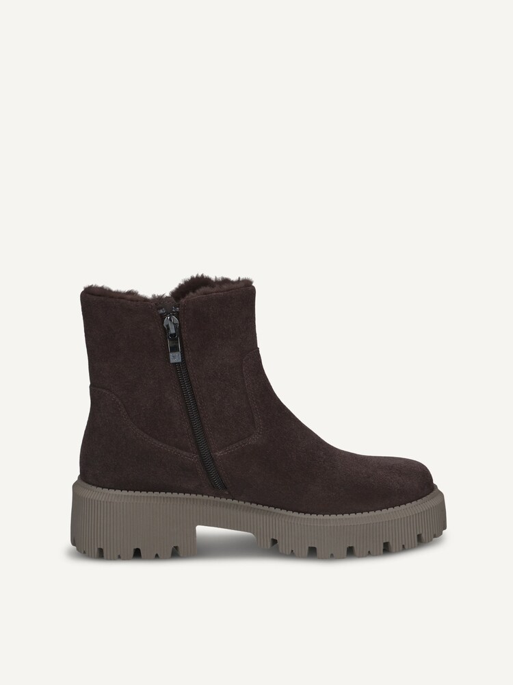 Caprice, Läderankelboots - brun DK BROWN SUEDE, bild 4 av 6