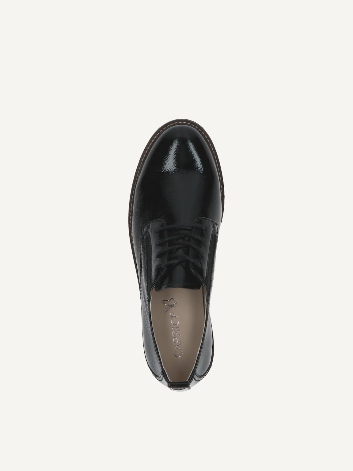 Caprice, Leather Low shoes - black BLACK NAPLAK, image 5 of 5