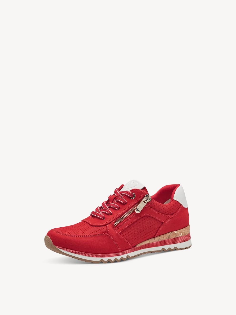 Marco Tozzi, Sneaker - rosso CHERRY COMB, immagine 2 di 6