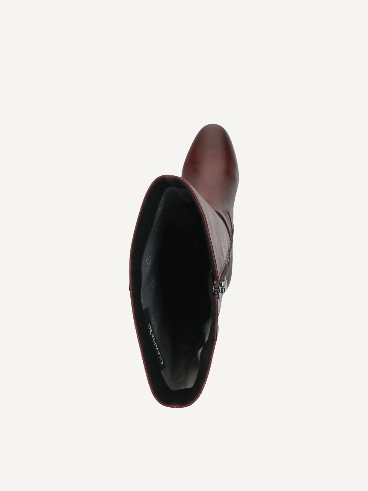 Caprice, Leather Boots - red BORDEAUX NAPPA, image 4 of 5