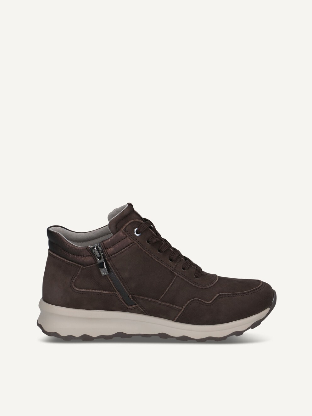 Caprice, Ledersneaker - braun DK BROWN COMB, Bild 4 von 6