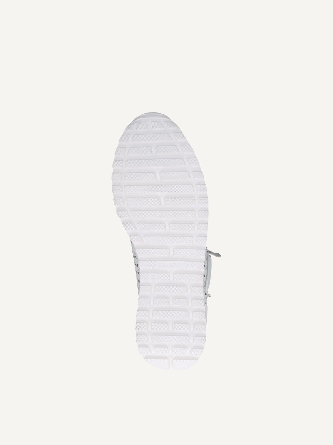Caprice, Leather Sneaker - white WHITE/SILVER, image 4 of 5