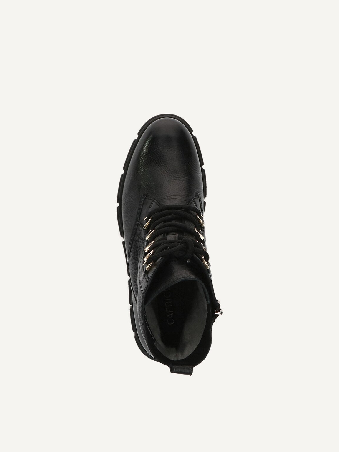 Caprice, Leather Bootie - black warm lining BLACK NAPPA, image 5 of 5