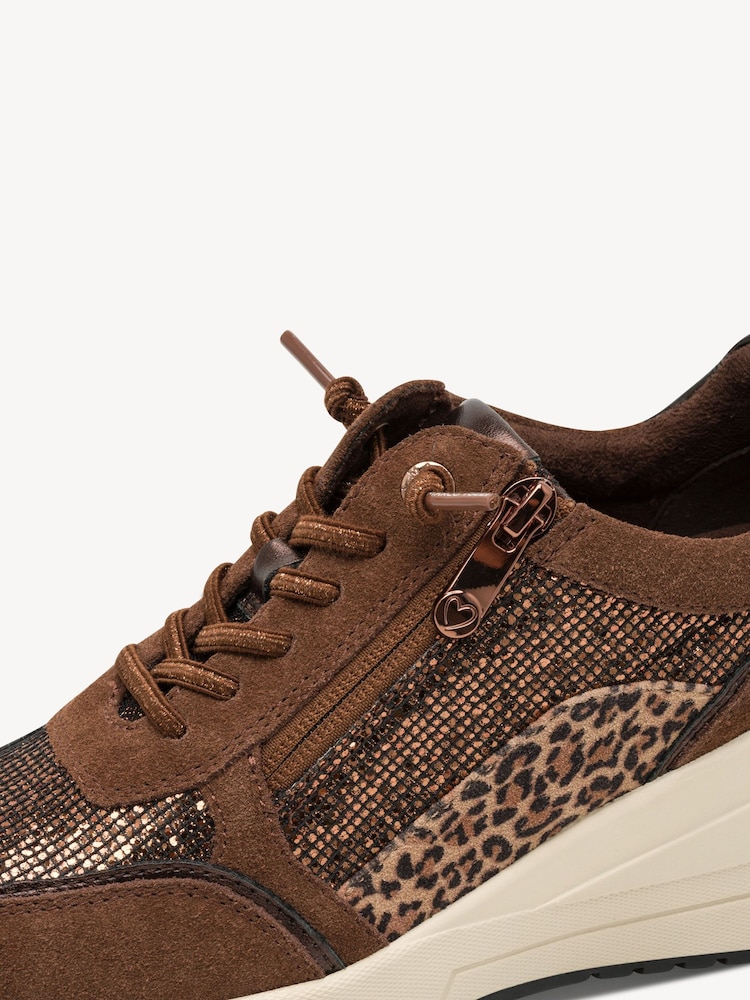 Marco Tozzi, Sneaker - marrone CHOCO COMB, immagine 5 di 6