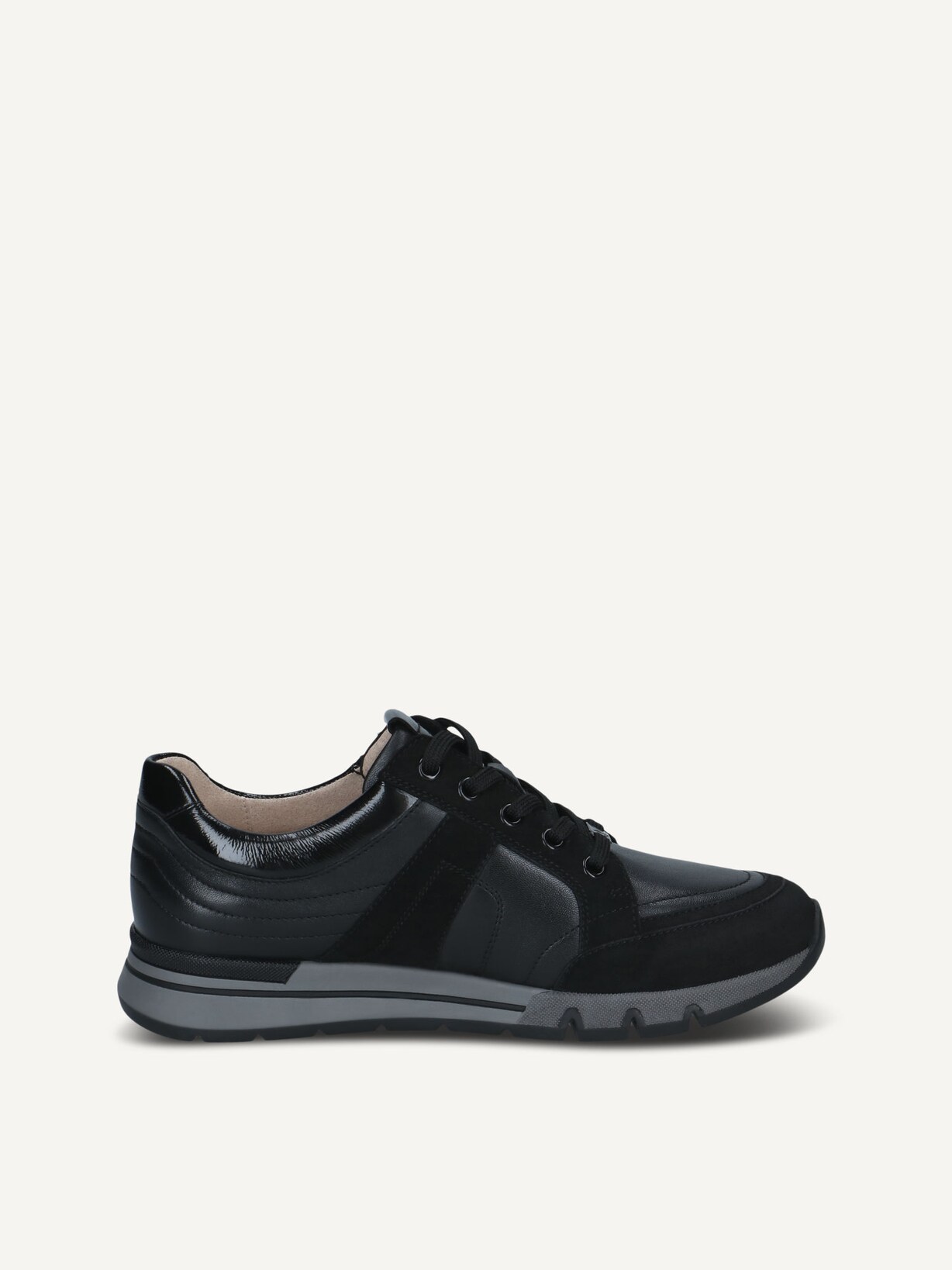 Caprice, Ledersneaker - schwarz BLACK COMB, Bild 3 von 5