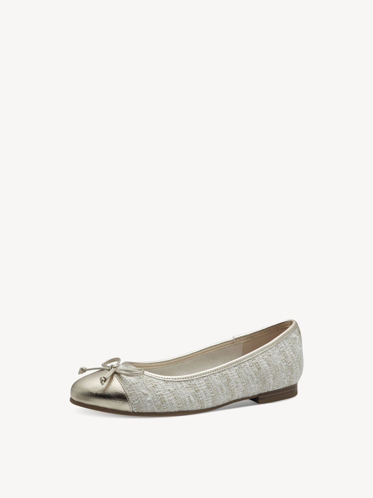 Marco Tozzi, Ballerine - beige IVORY MULTI, image 1 sur 6