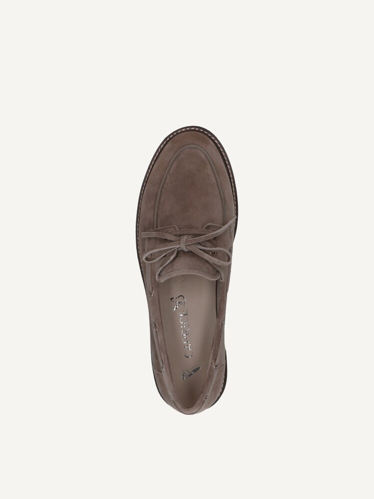 Caprice, Leather Low shoes - brown TAUPE SUEDE, image 6 of 6