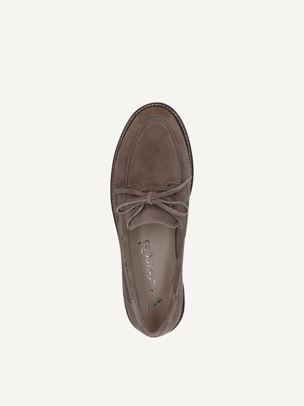 Caprice, Lederhalbschuh - braun TAUPE SUEDE, Bild 5 von 6