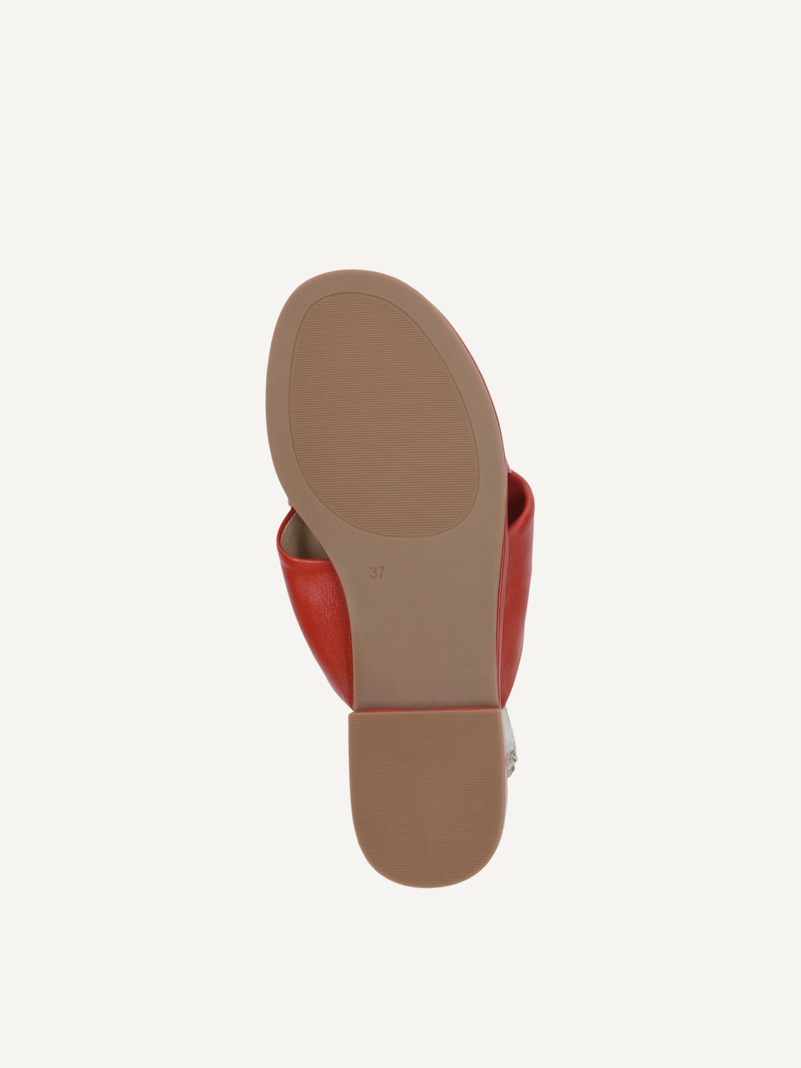 Caprice, Leather Mule - red RED NAPPA, image 4 of 5