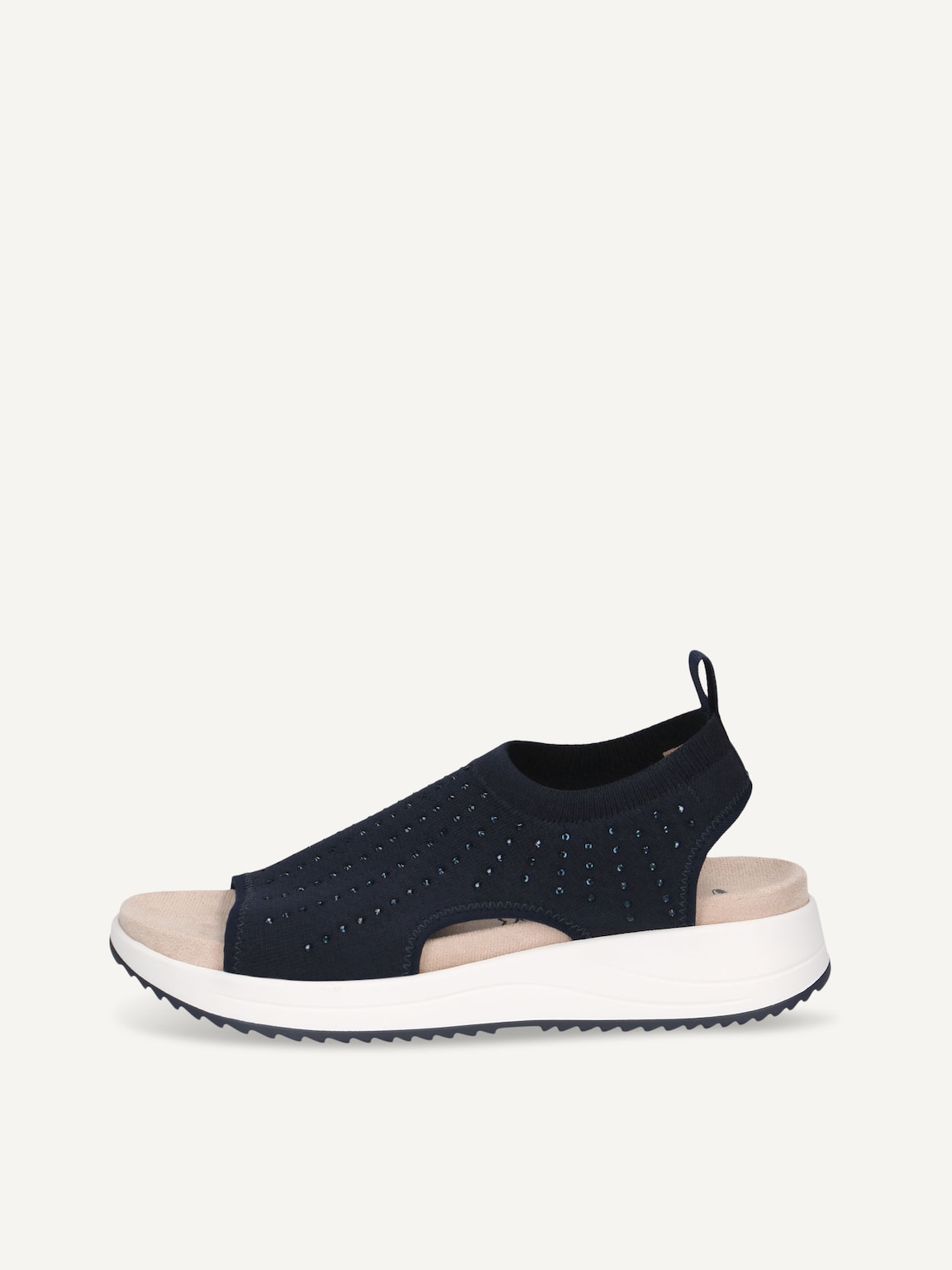 Caprice, Sandal - blue OCEAN KNIT, image 2 of 5