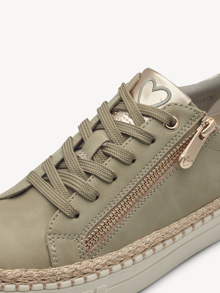 Marco Tozzi, Sneaker - kaki MOSS COMB, immagine 5 di 6