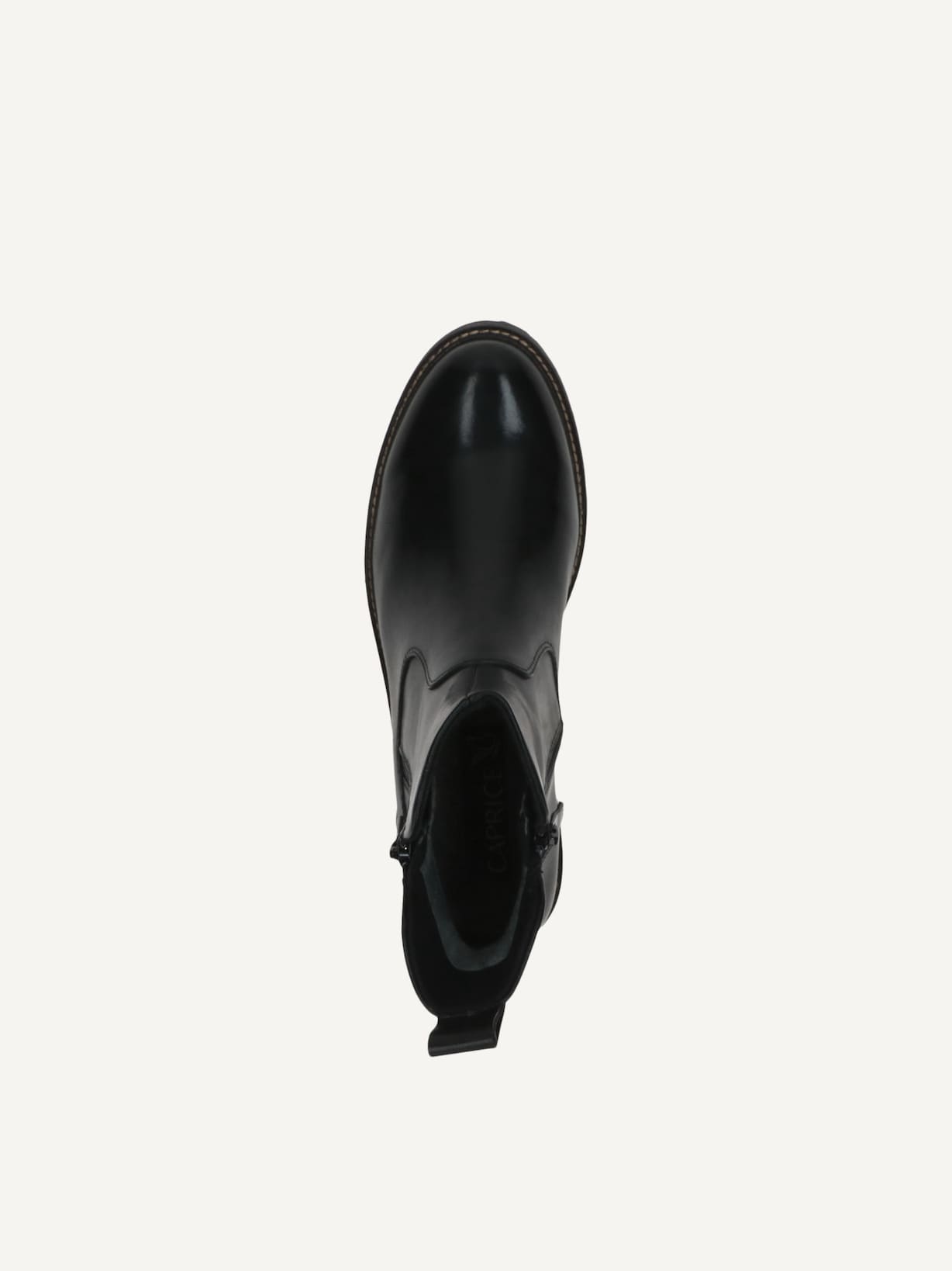 Caprice, Bottine en cuir - noir BLACK NAPPA, image 4 sur 5