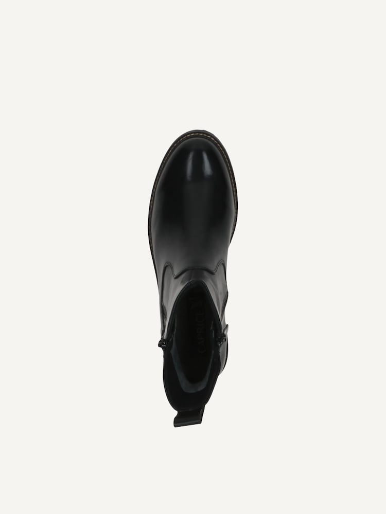 Caprice, Bottine en cuir - noir BLACK NAPPA, image 4 sur 5