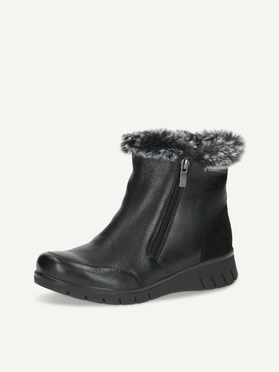 Caprice, Bootie - black warm lining BLACK COMB, image 1 of 5