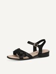 Not selected, Caprice, Leather Heeled sandal - black BLACK COMB