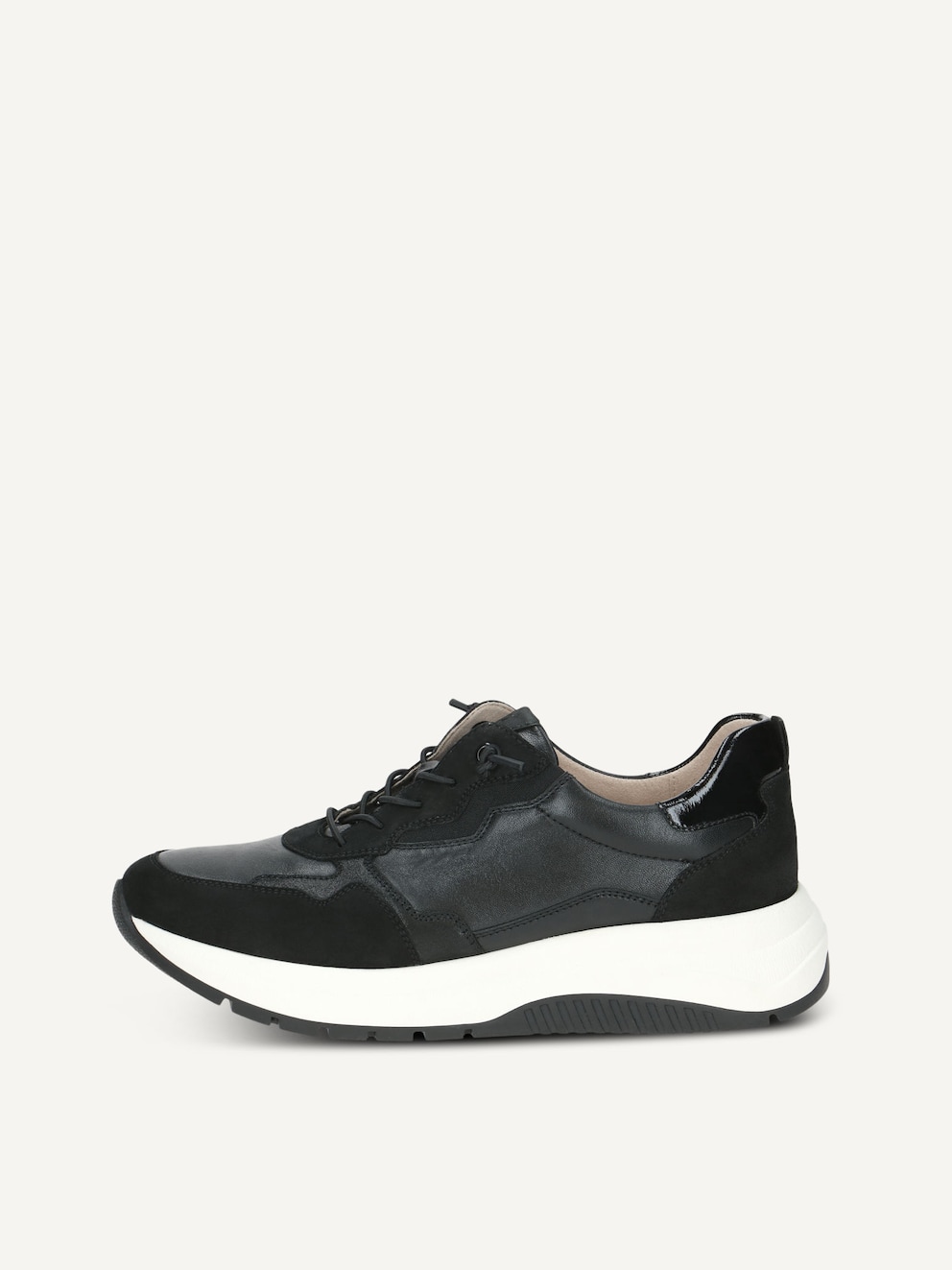Caprice, Basket en cuir - noir BLACK COMB, image 1 sur 5