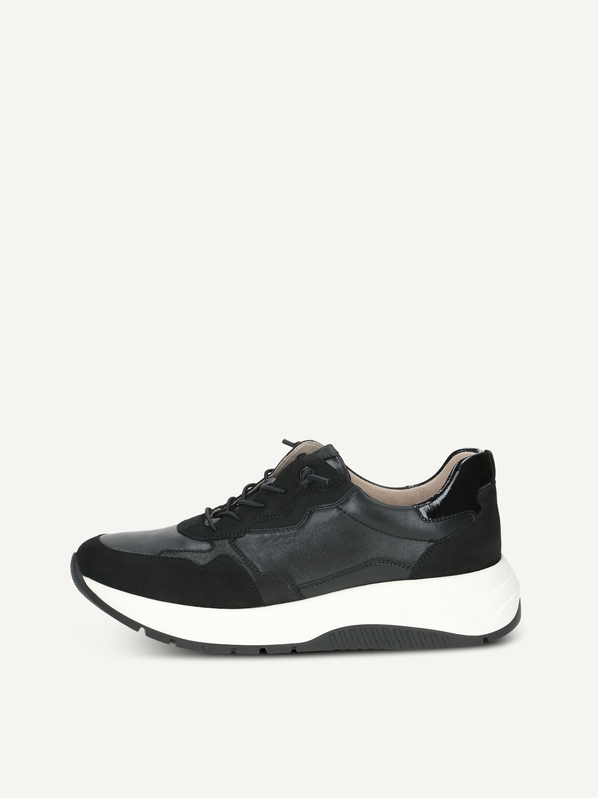 Caprice, Basket en cuir - noir BLACK COMB, image 1 sur 5