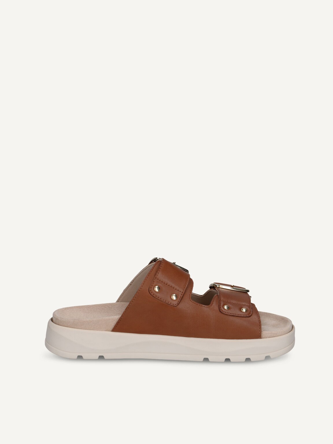 Caprice, Leather Mule - brown COGNAC NAPPA, image 3 of 5