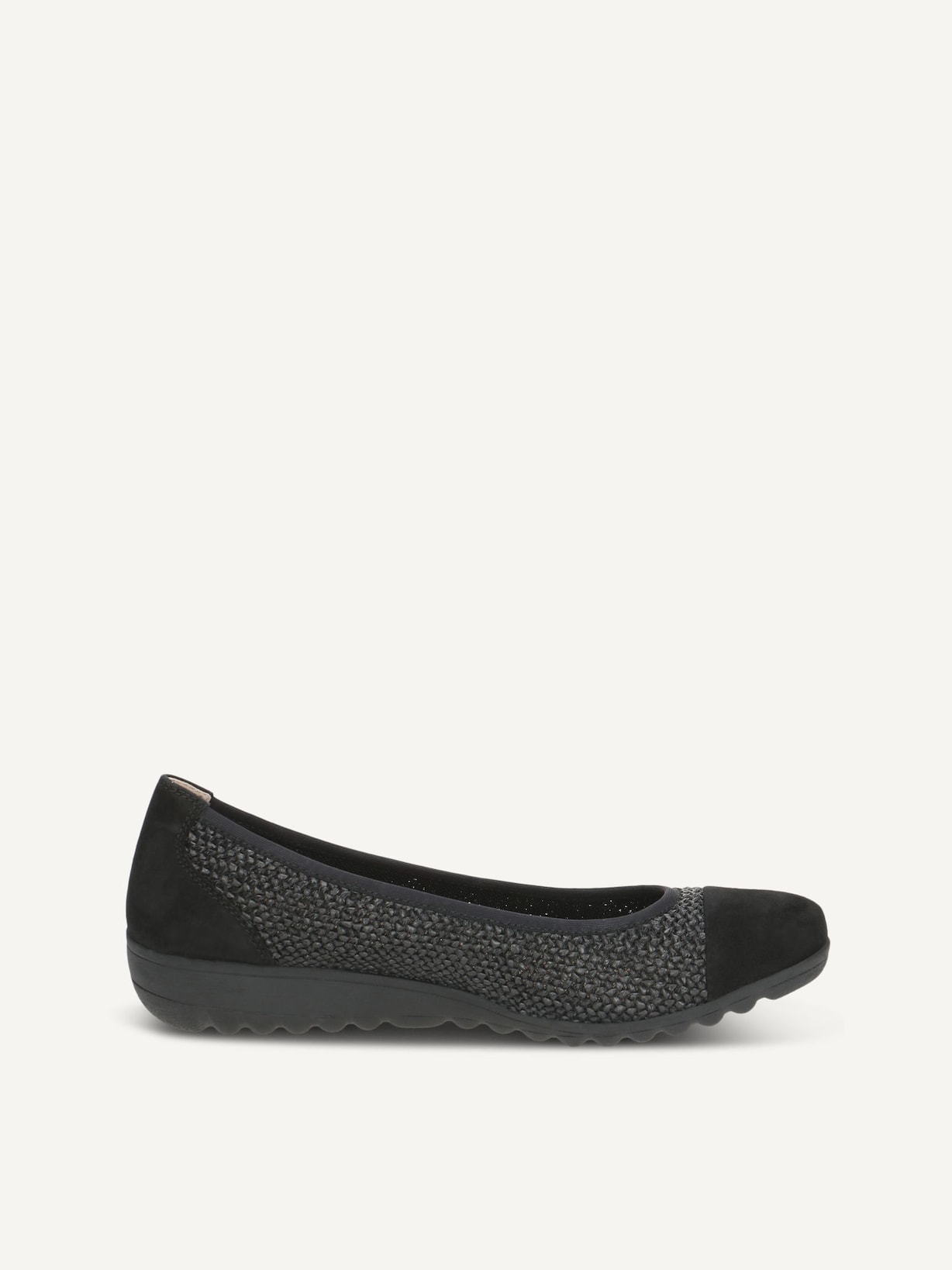 Caprice, Ballerine - noir BLACK COMB, image 3 sur 5
