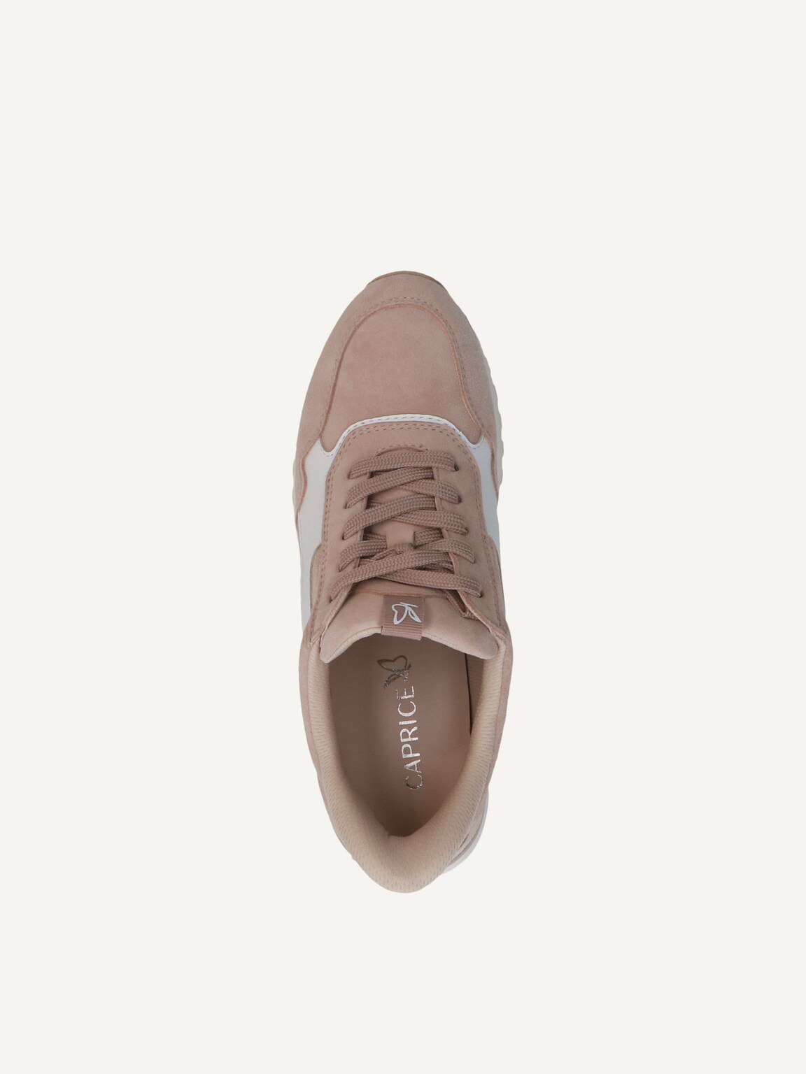 Caprice, Leather Sneaker - beige CREAM SUEDE, image 5 of 5