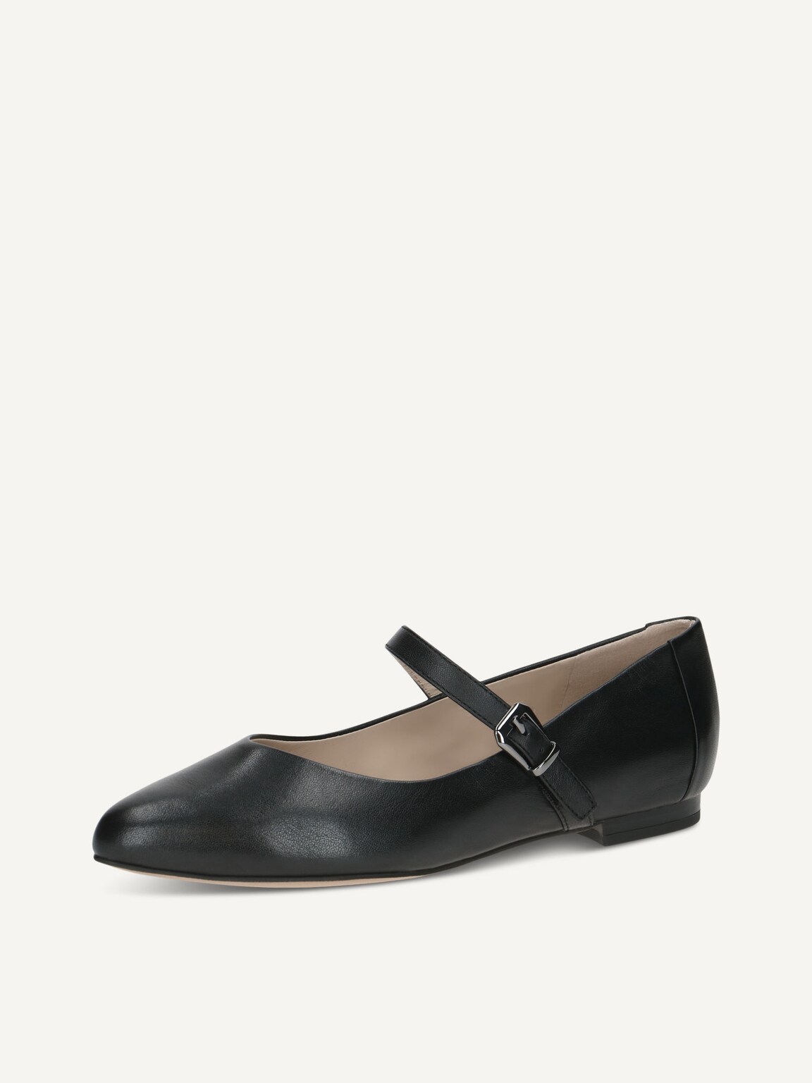 Caprice, Leather Ballerina - black BLACK NAPPA, image 1 of 5