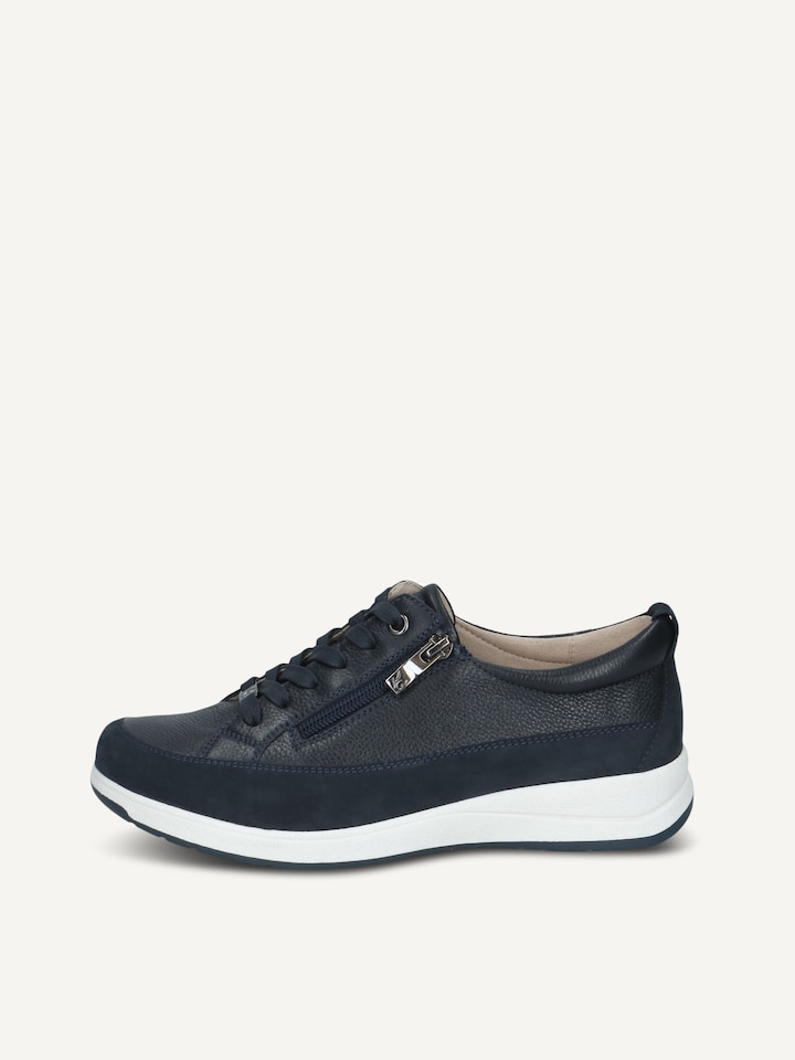 Caprice, Lederhalbschuh - blau OCEAN COMB