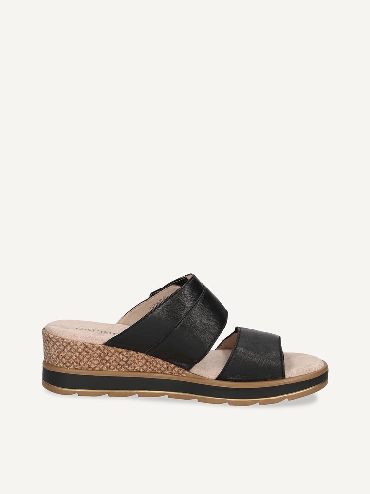 Caprice, Leather Mule - black BLACK SOFTNAP., image 5 of 7