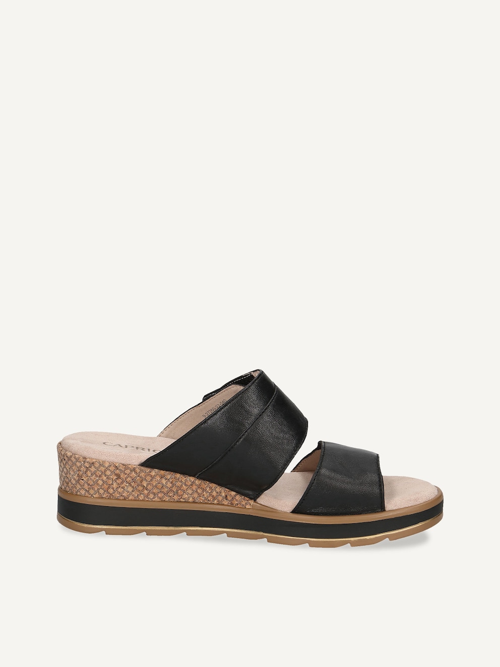 Caprice, Mule en cuir - noir BLACK SOFTNAP., image 5 sur 7