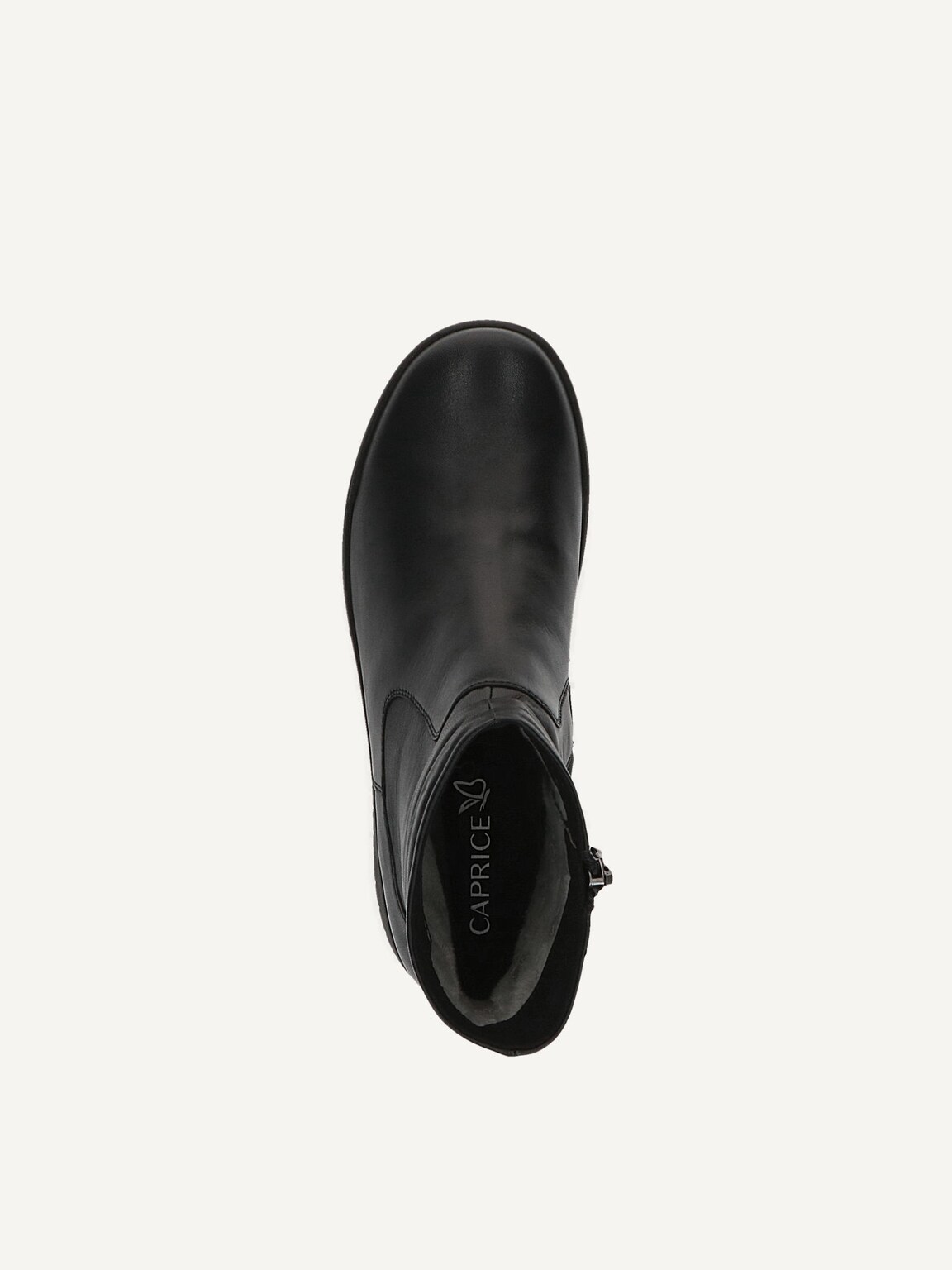 Caprice, Leather Bootie - black BLACK SOFTNAP., image 5 of 5
