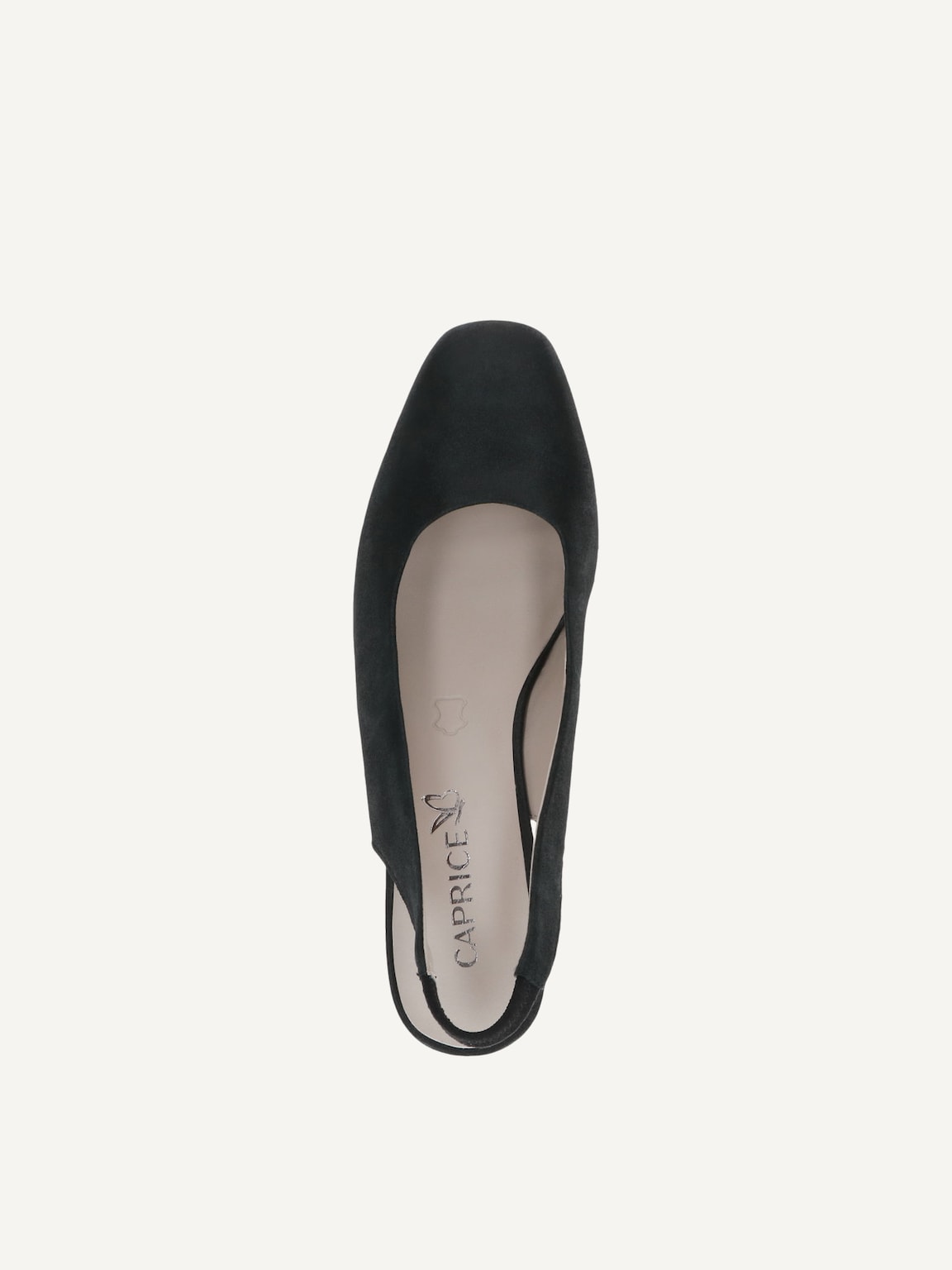 Caprice, Leather sling pumps - black BLACK METALLIC, image 5 of 5