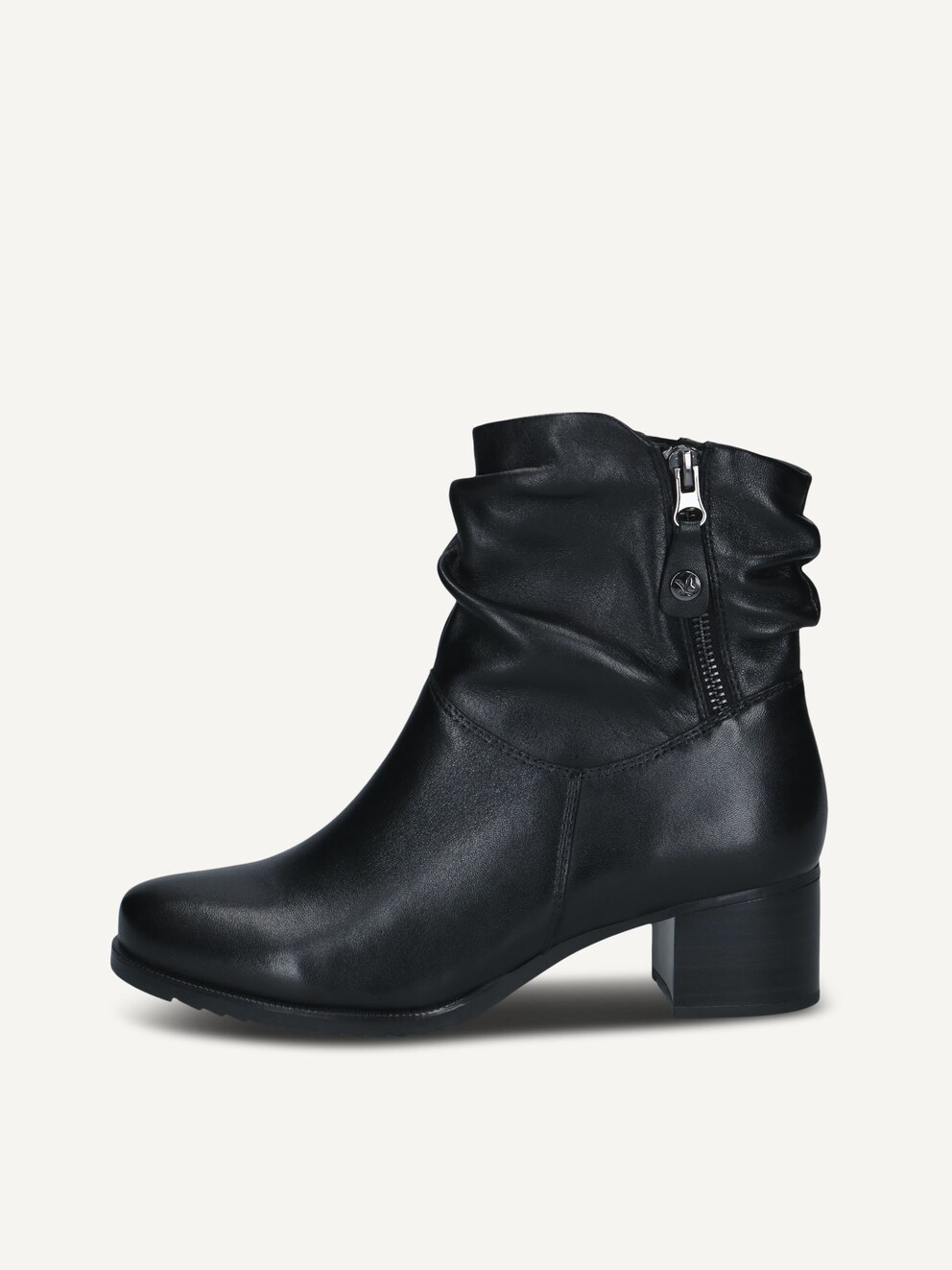 Caprice, Bottine en cuir - noir BLACK NAPPA, image 1 sur 5