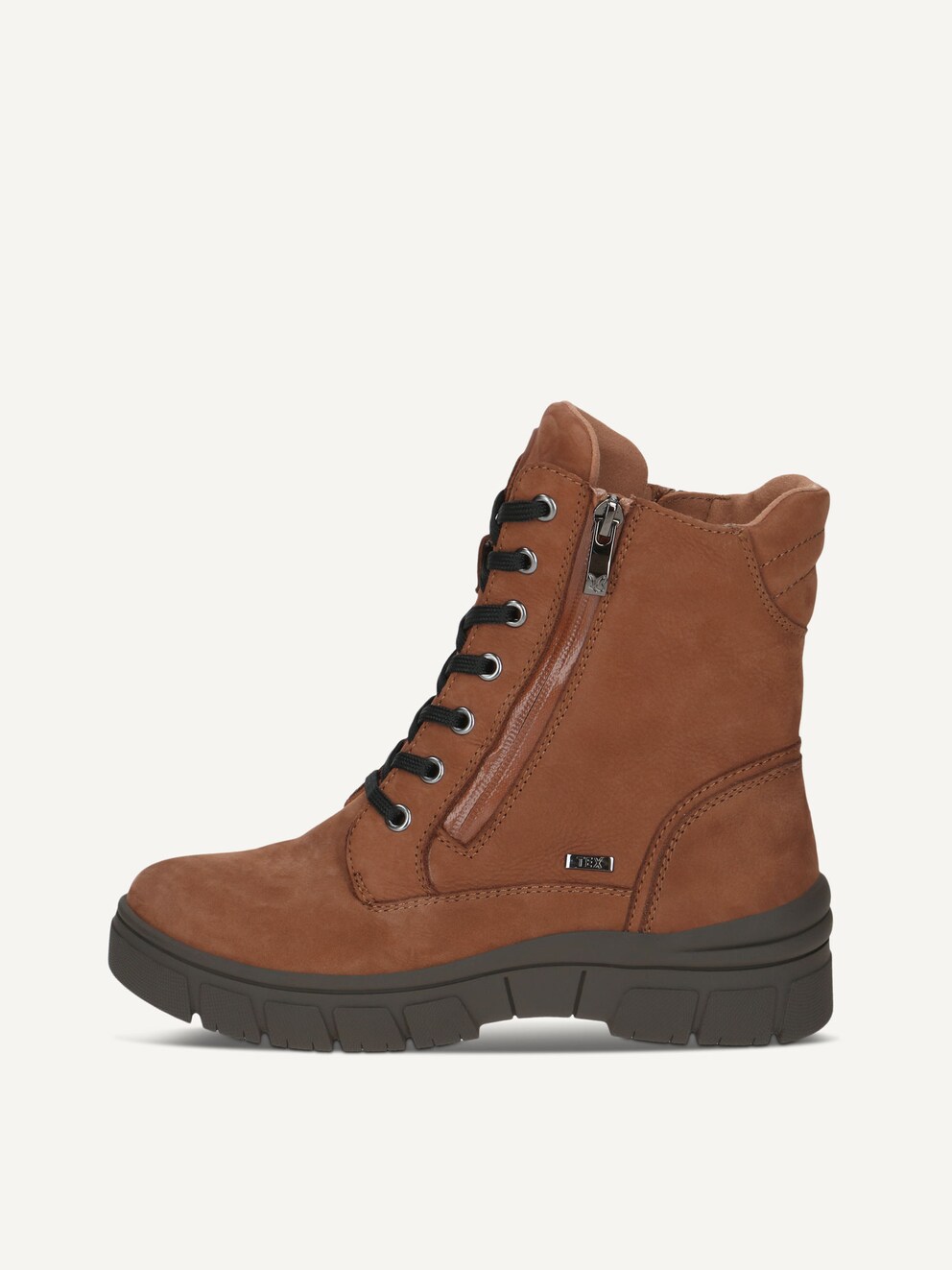 Caprice, Bottine en cuir - marron doublure chaude COGNAC NUBUC, image 1 sur 5